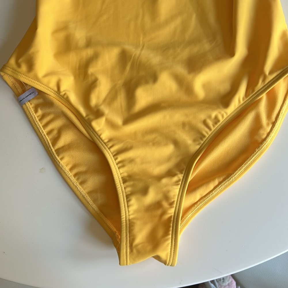 Body Glove Yellow One Piece Swimsuit - Picture 5 of 10